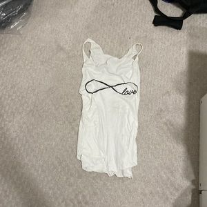 White tank top